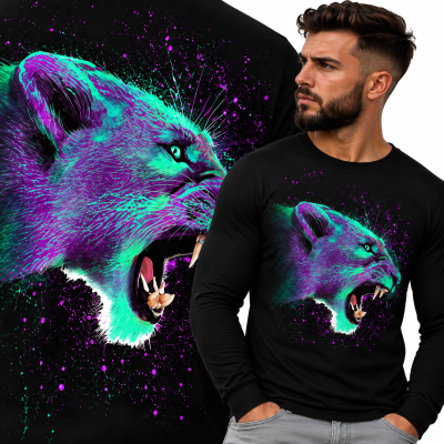 LONGSLEEVE ZWIERZĘTA  LEW 2